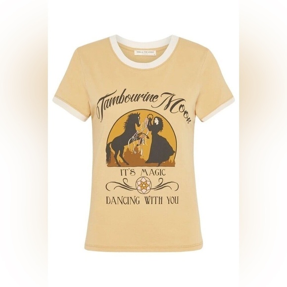 Spell • Tambourine Moon Baby Ringer Tee RARE XL - Picture 2 of 11